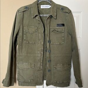 Olive Green Military Jacket by Gypsy Warrior